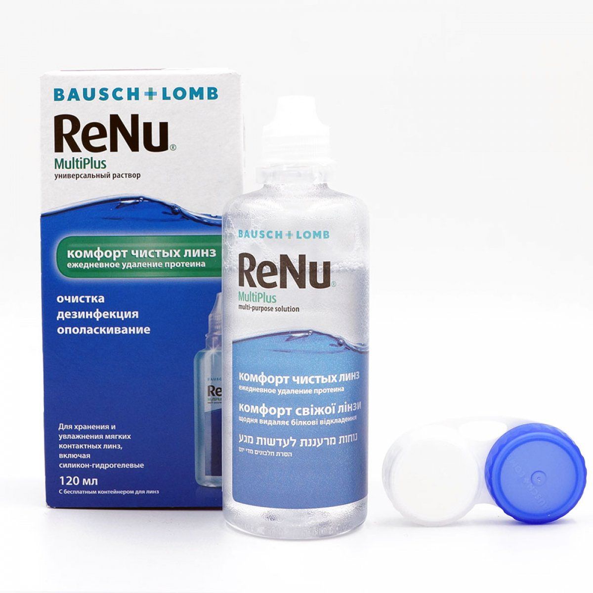 Реню раствор для линз. Раствор Renu MULTIPLUS 120 мл. Раствор Bausch & Lomb Renu MULTIPLUS. Жидкость для линз реню 120 мл. Renu Мульти плюс 360мл р-р д/конт линз.