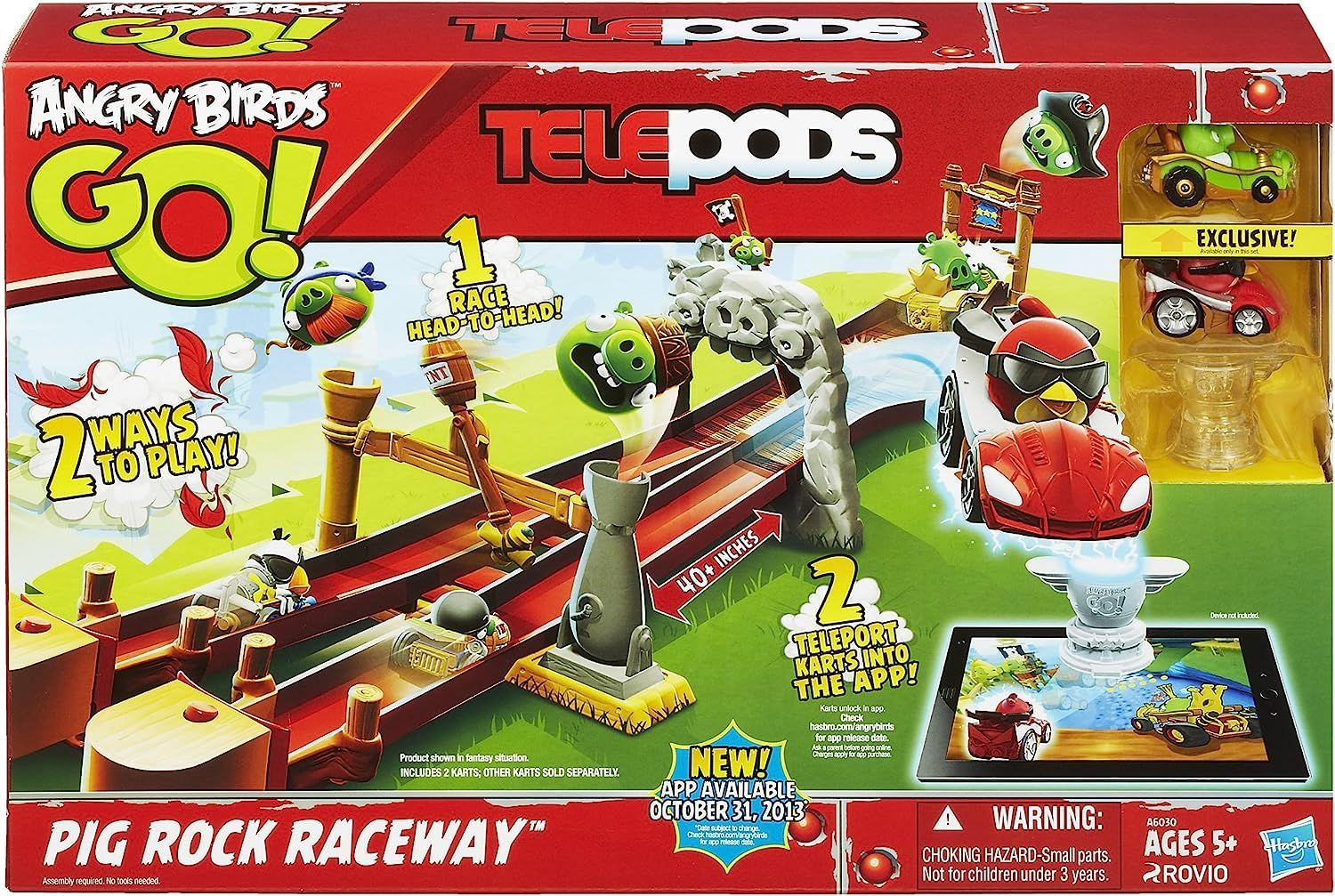 Статуэтка и аксессуары, Angry Birds GO Ultimate Launch Game Track Set