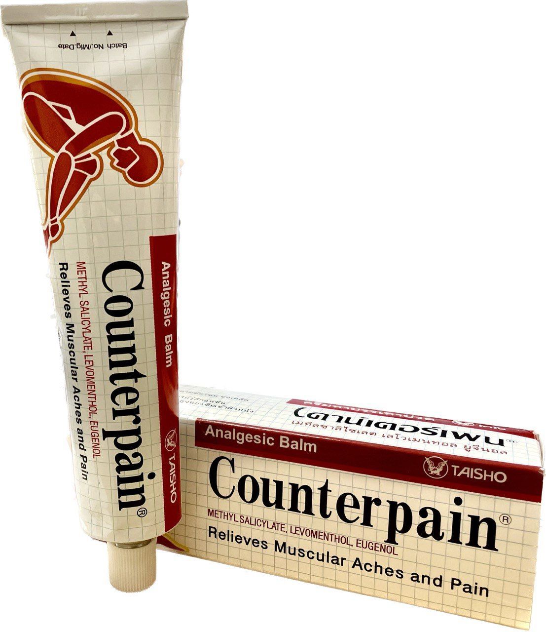 COUNTERPAIN Тайский крем разогревающий (красный) контерпейн 120ГР.