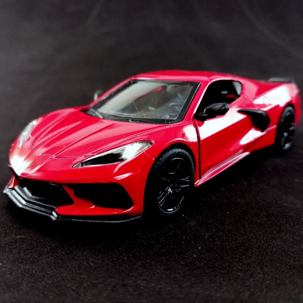 Металлическая машинка Шевроле Корвет Chevrolet Corvette 2021 Kinsmart 1:36  5432DKT инерционная, цвет Красный - купить с доставкой по выгодным ценам в  интернет-магазине OZON (840261037)