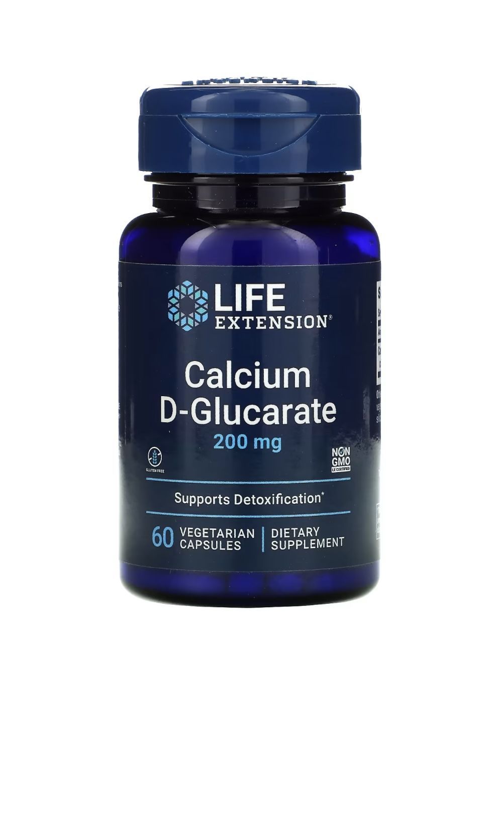 D-ГлюкаратКальцияLIFEEXTENSIONCalciumD-Glucarate200mg60капсул