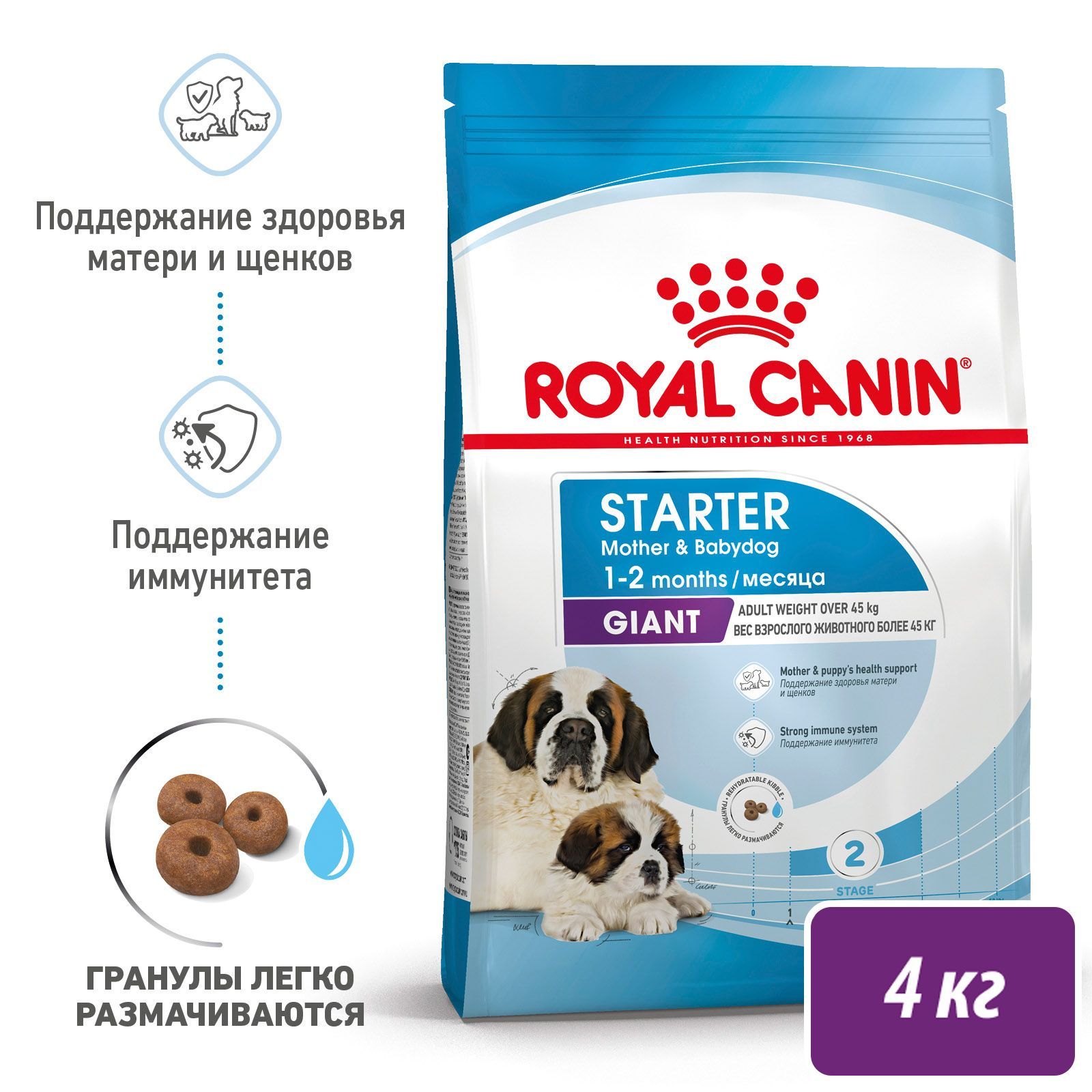Роял стартер состав. Роял канин стартер гигант. роял канин гигант паппи.