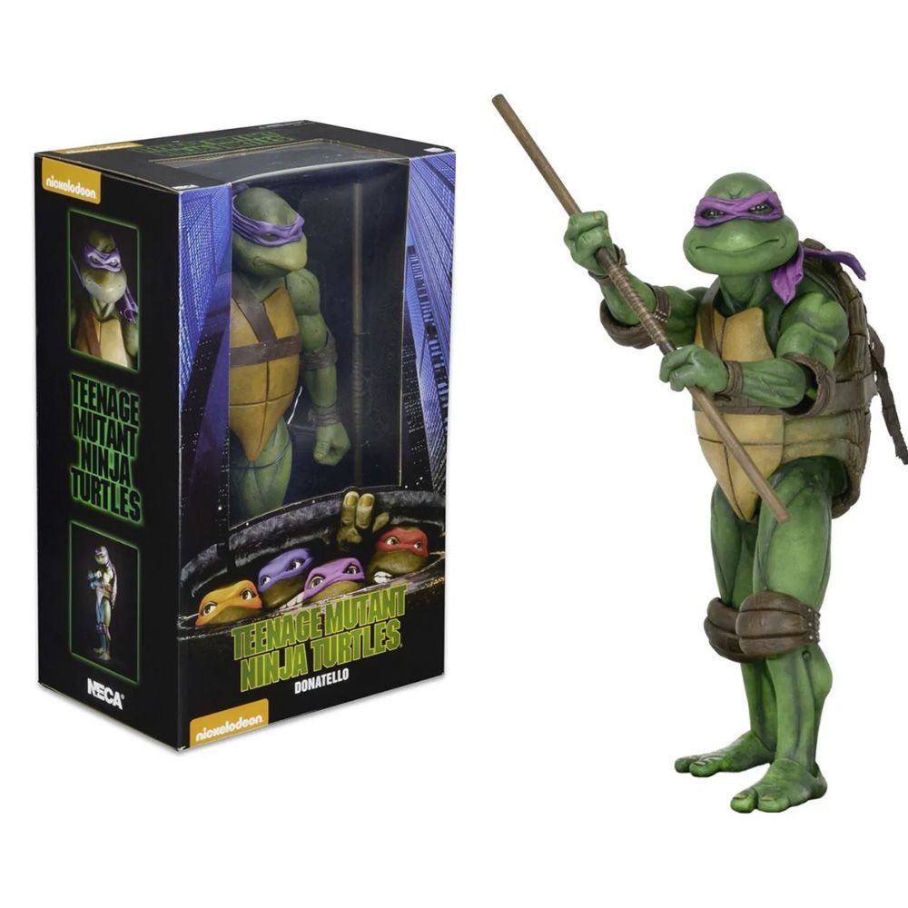 7 turtles. Фигурки NECA TMNT 1990.