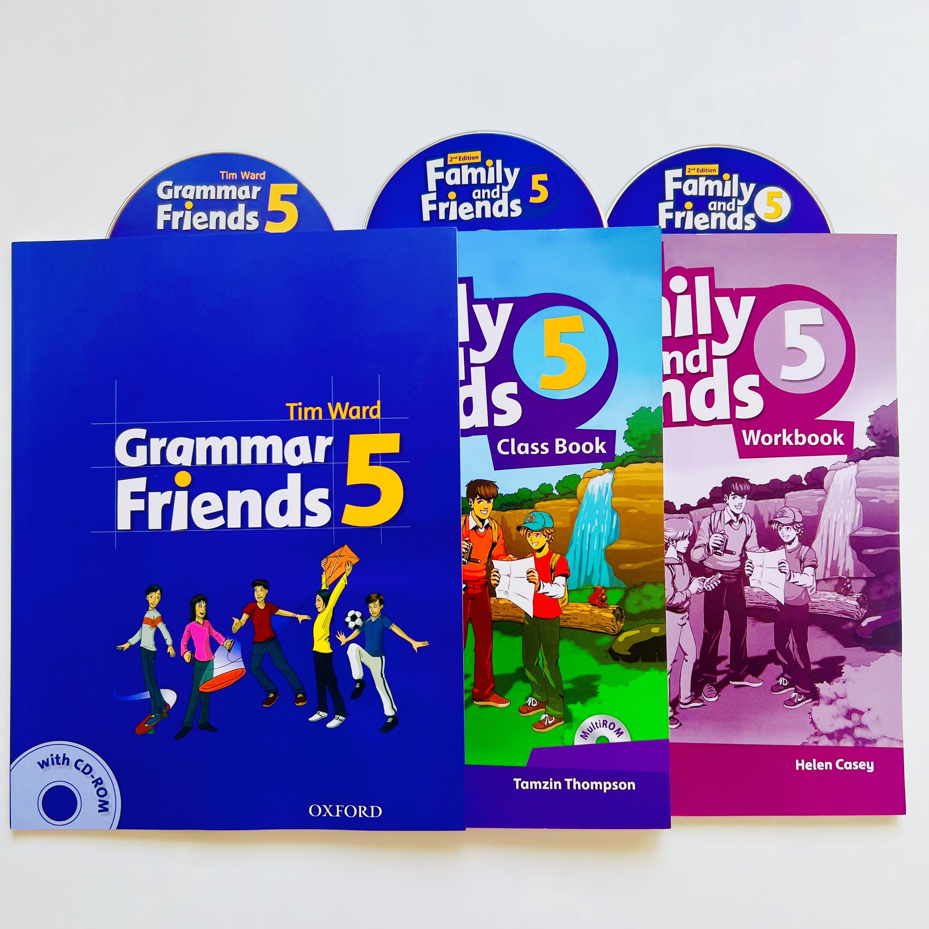 Family and Friends 5 (2nd edition) Class Book + Workbook + Grammar friends  5 + CD | Симмонс Наоми