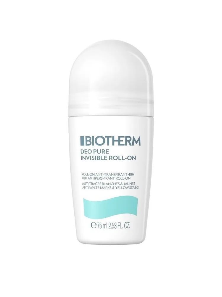 Biotherm Женский роликовый дезодорант Deo Pure Invisible, 75 мл.