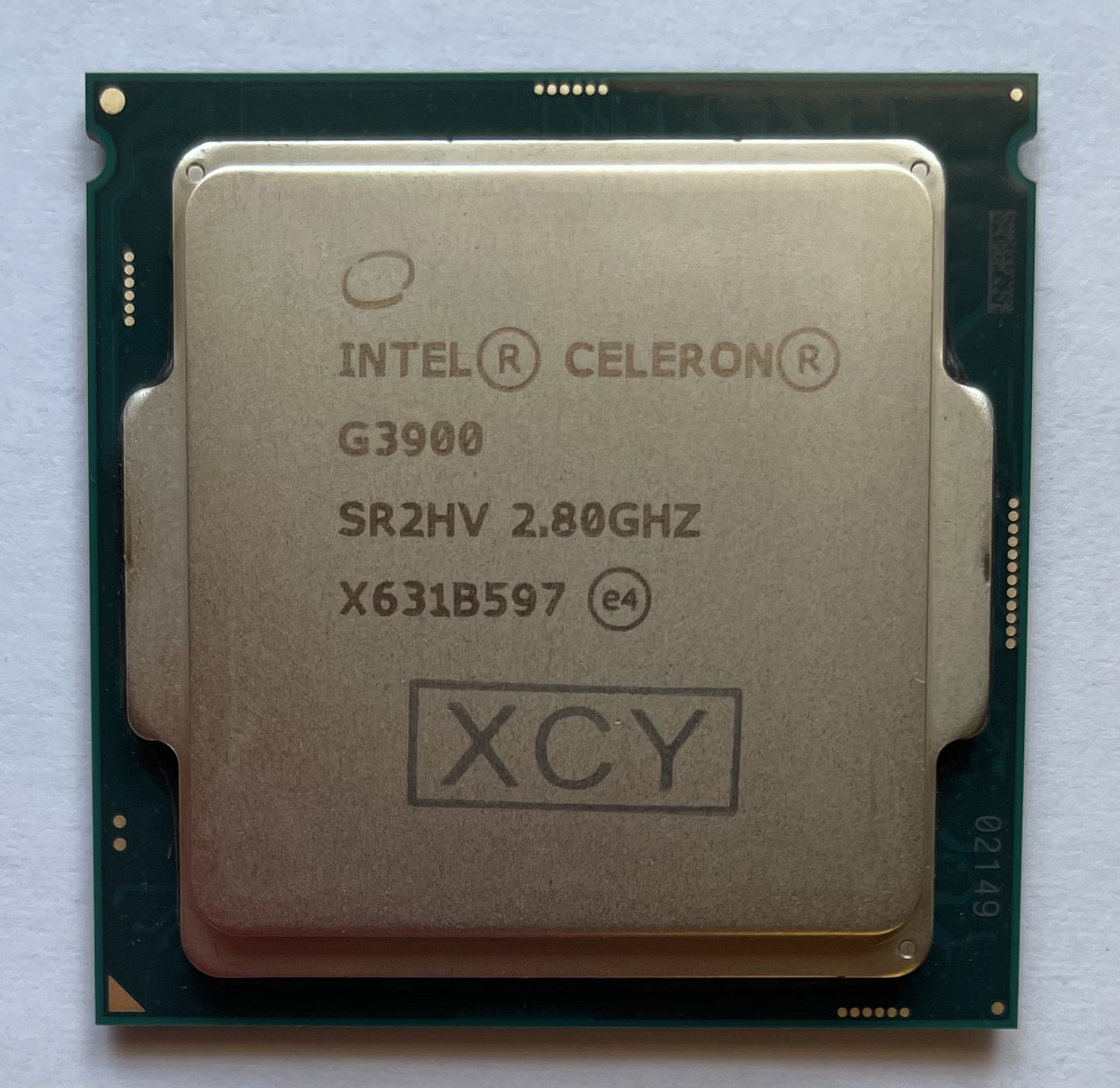 Процессор Intel Celeron G3900