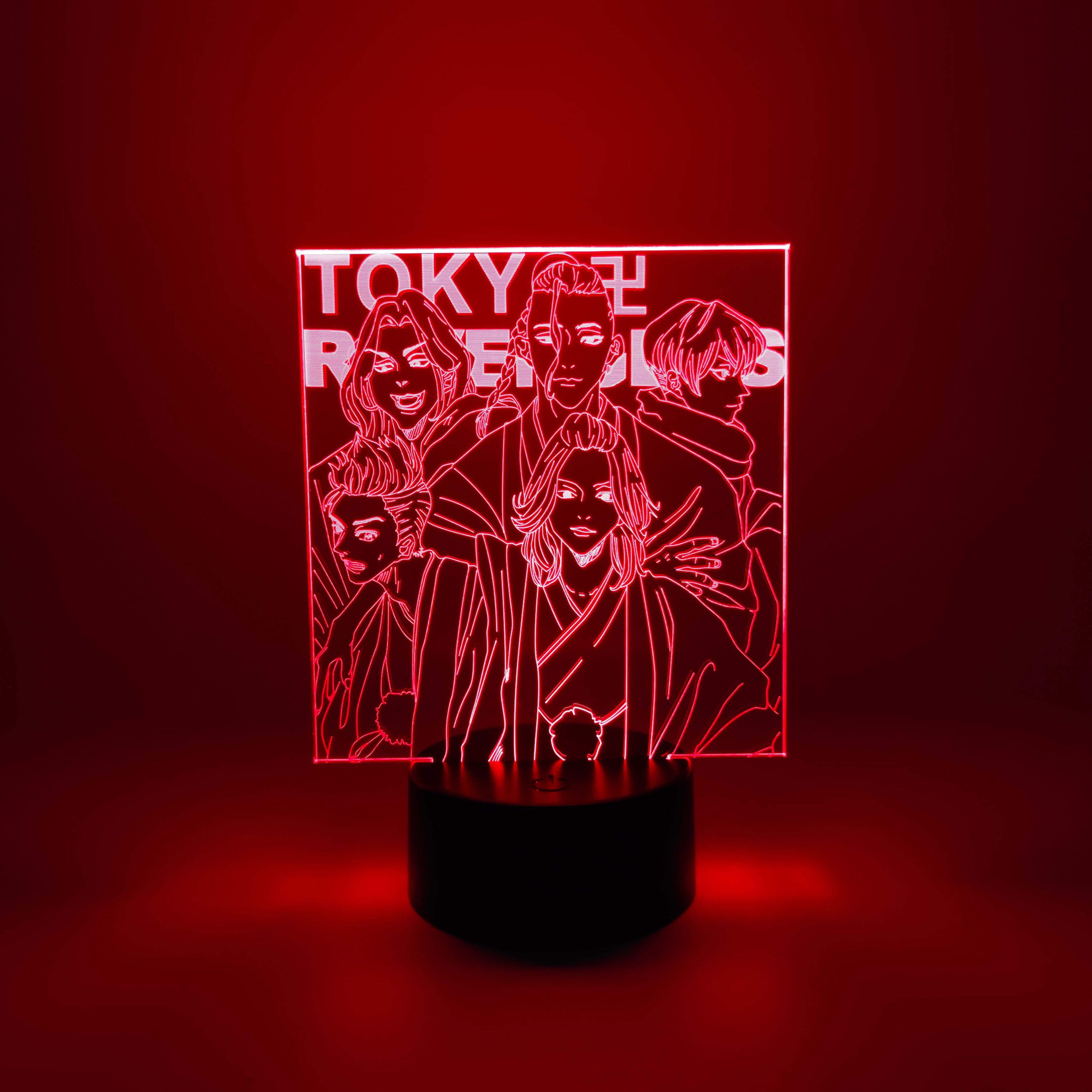 Купить LED ночник Тосва из аниме Токийские мстители / Tokyo Revengers, От  порта USB, AA по выгодной цене в интернет-магазине OZON (1093091436)