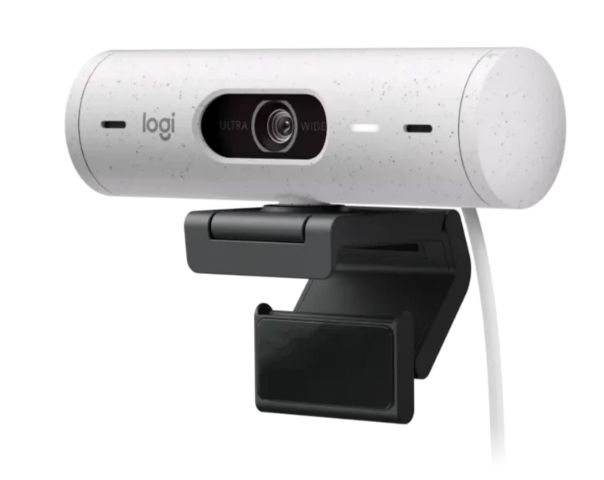 LogitechWeb-камерасмикрофономBRIO500FULLHD,белый