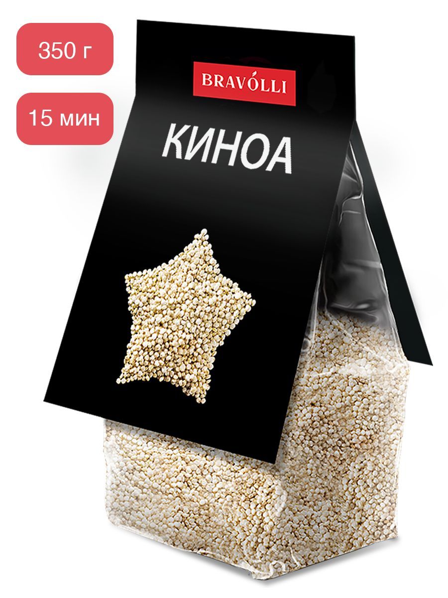 Киноа Bravolli, 350г