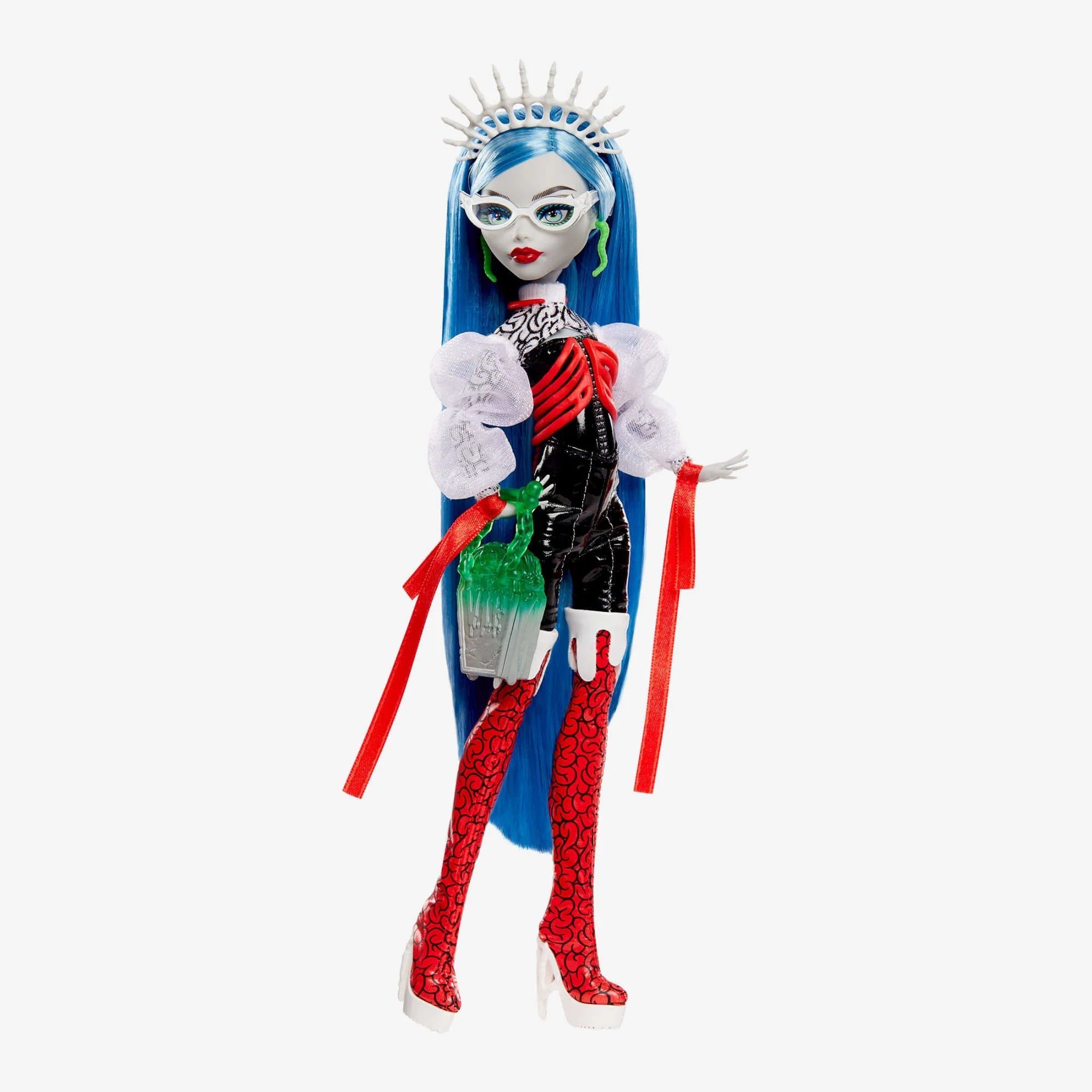 Кукла Monster High Collectors Ghouluxe Ghoulia Yelps (Монстр Хай Гулия  Йелпс) - купить с доставкой по выгодным ценам в интернет-магазине OZON  (1138348482)