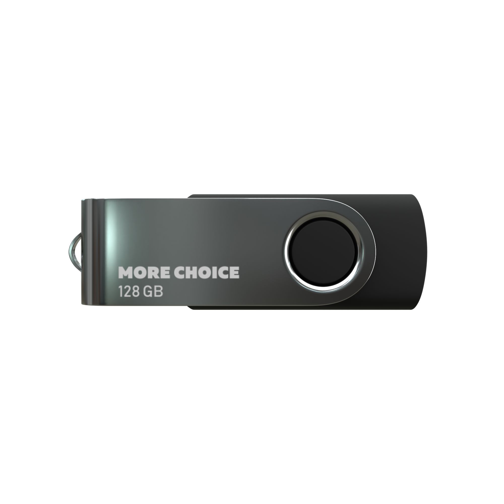 ФлешнакопительпамятиUSB128GB2.0MoreChoiceMF128-4(Black)