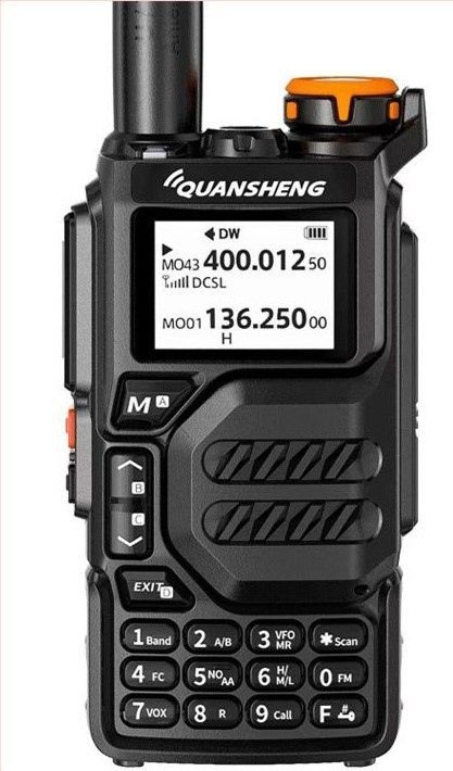 РацияUV-K5QuanshengVHF136-174,UHF400-4705Вт/Type-C