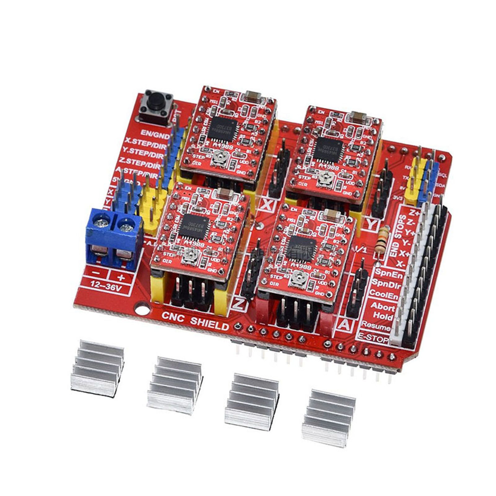Cnc shield v3. Плата расширения для драйвера a4988. a4988. cnc shield.