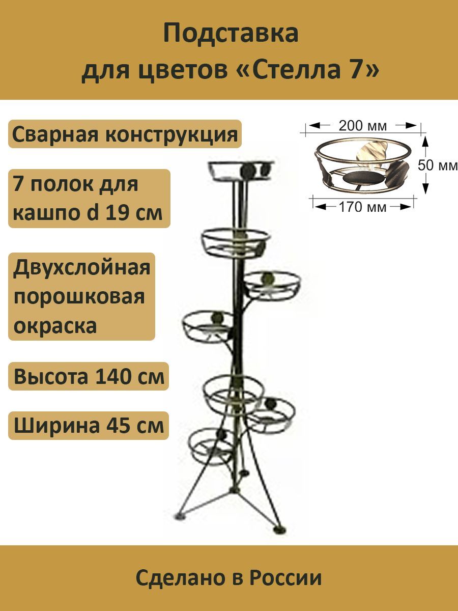 Подставка Для Цветов Стелла 9 Купить