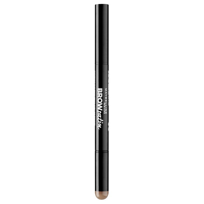 MAYBELLINE NEW YORK Карандаш для бровей "Brow Satin", карандаш + заполняющая пудра оттенок Medium brown