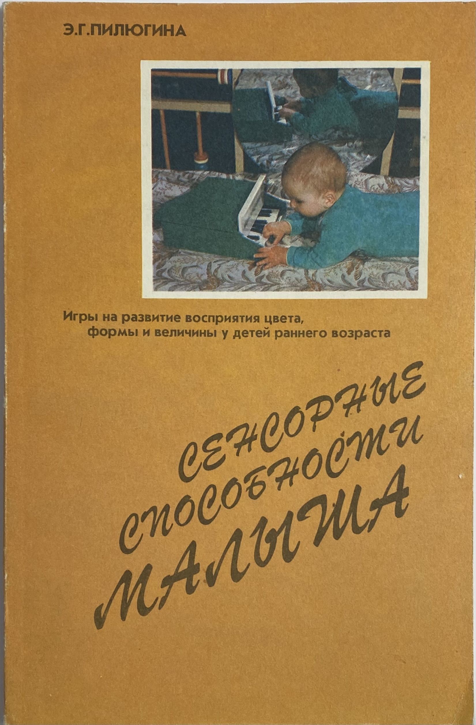 Сенсорные способности малыша | Пилюгина Эмма Георгиевна - купить с  доставкой по выгодным ценам в интернет-магазине OZON (1187481919)