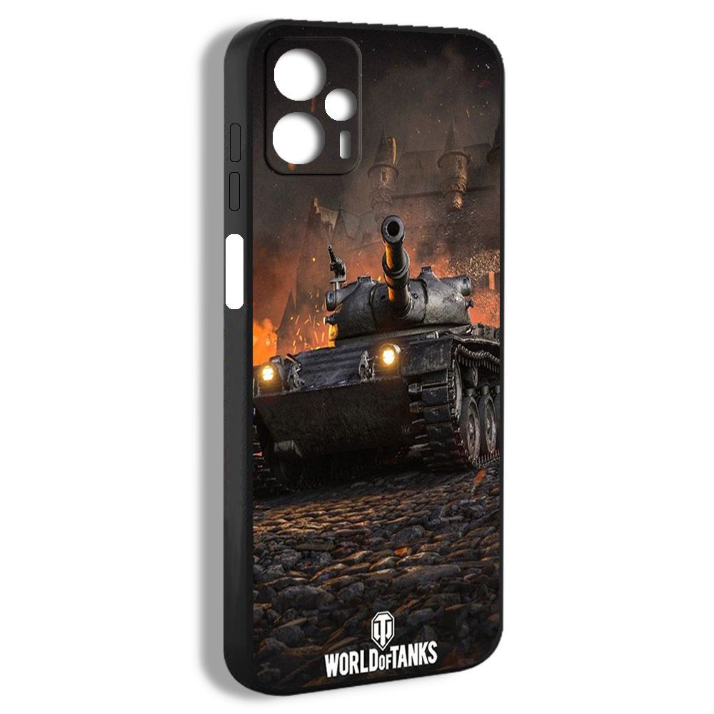 чехол для смартфона Подходит для Xiaomi POCO X4 GT World of Tanks Ворлд оф  танкс танки EFA15 - купить с доставкой по выгодным ценам в  интернет-магазине OZON (1203026604)