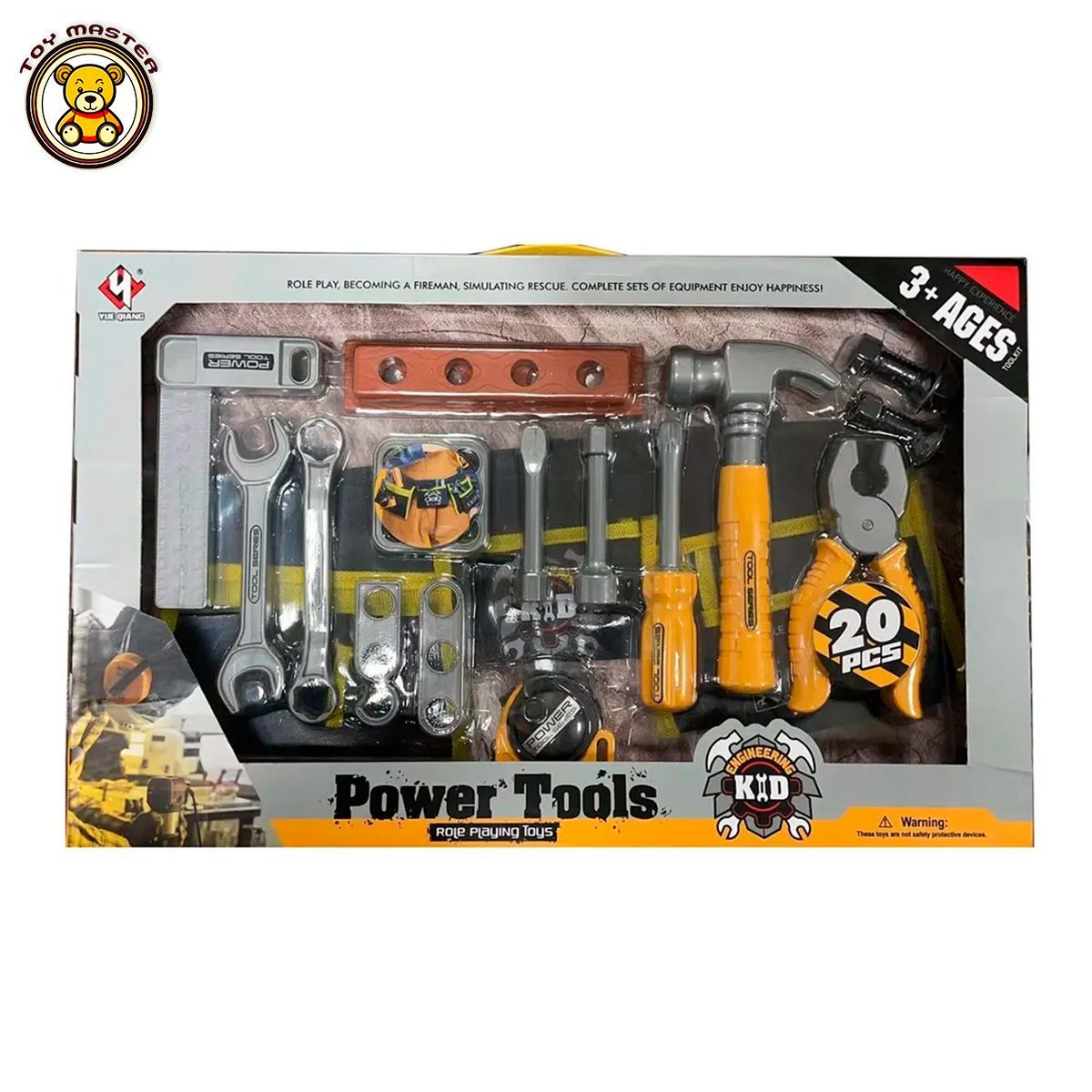 фото Набор инструментов, игрушечный "мастер на все руки" power tools