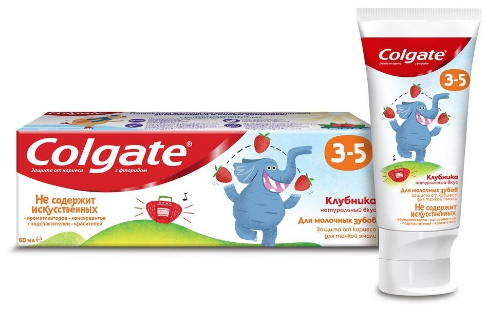 Зубная паста для детей новый. Зубная паста детская Colgate клубника с фторидом с 3 до 5 лет 60 мл. Колгейт зубная паста детская от 3-5 с фторидом клубника. Детская зубная паста Colgate 3-5 без фторида нежная мята 60мл. Colgate зубная паста детская 60мл.