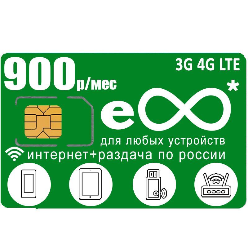 Сим Карта Безлимитный для Модема купить на OZON по низкой цене