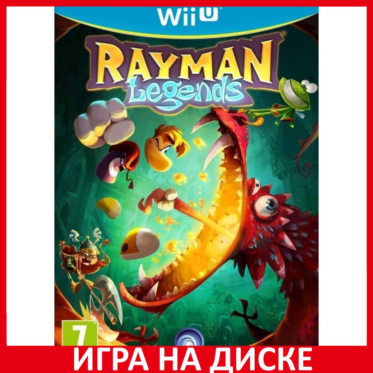 Игра Rayman Legends (Nintendo Wii U, Английская версия) купить по низкой  цене с доставкой в интернет-магазине OZON (888551882)