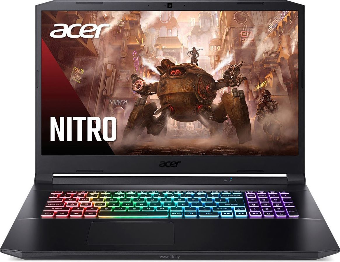 Игровой ноутбук Acer Ноутбук Nitro 5 AN517-52-74AX, черный купить по низкой  цене: отзывы, фото, характеристики в интернет-магазине Ozon (1221326322)