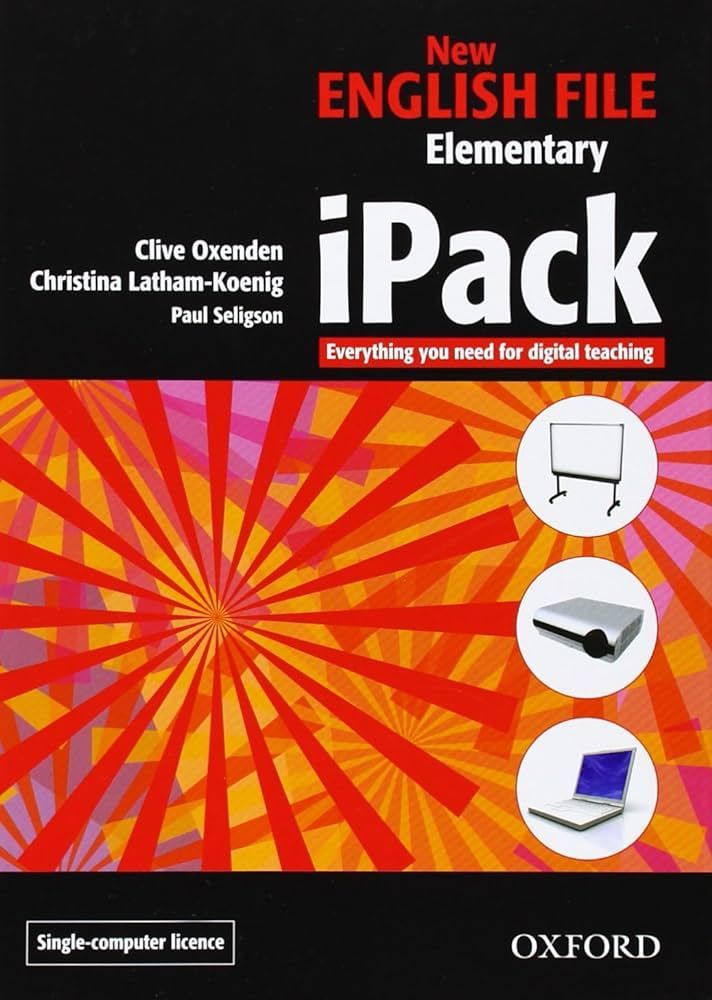 Диск интерактивный NEW ENGLISH FILE ELEMENTARY iPack Single-Computer Licence