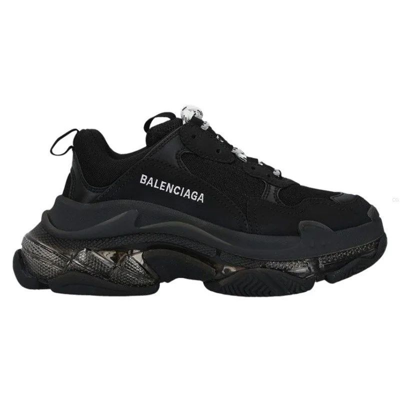 Баленсиага Triple s Clear sole Black