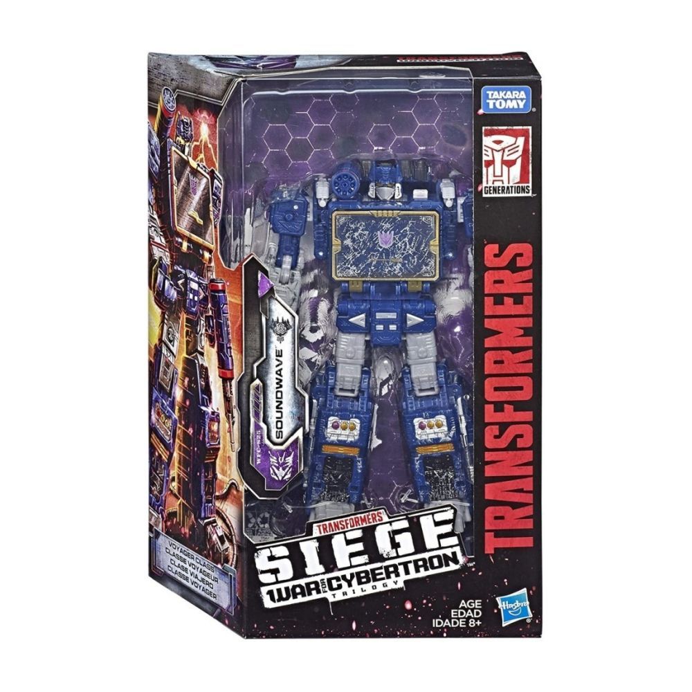 ТрансформерыигрушкиHasbroTransformersSiegeWarForCybertronTrilogyWFC-S25Soundwave