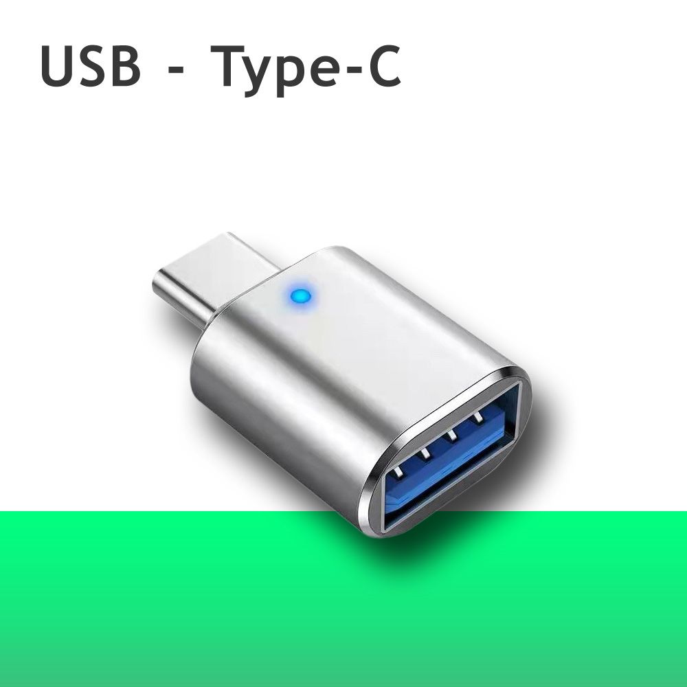 Переходник с ЮСБ на Тайп Си для Флешки на Телефон / Адаптер USB переходник  Type C для телефона на флешку