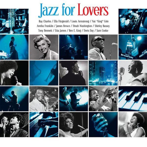 JazzForLoversVariousArtistsLPВиниловаяпластинкаСборникРомантическихДжазовыхХитовRayCharles