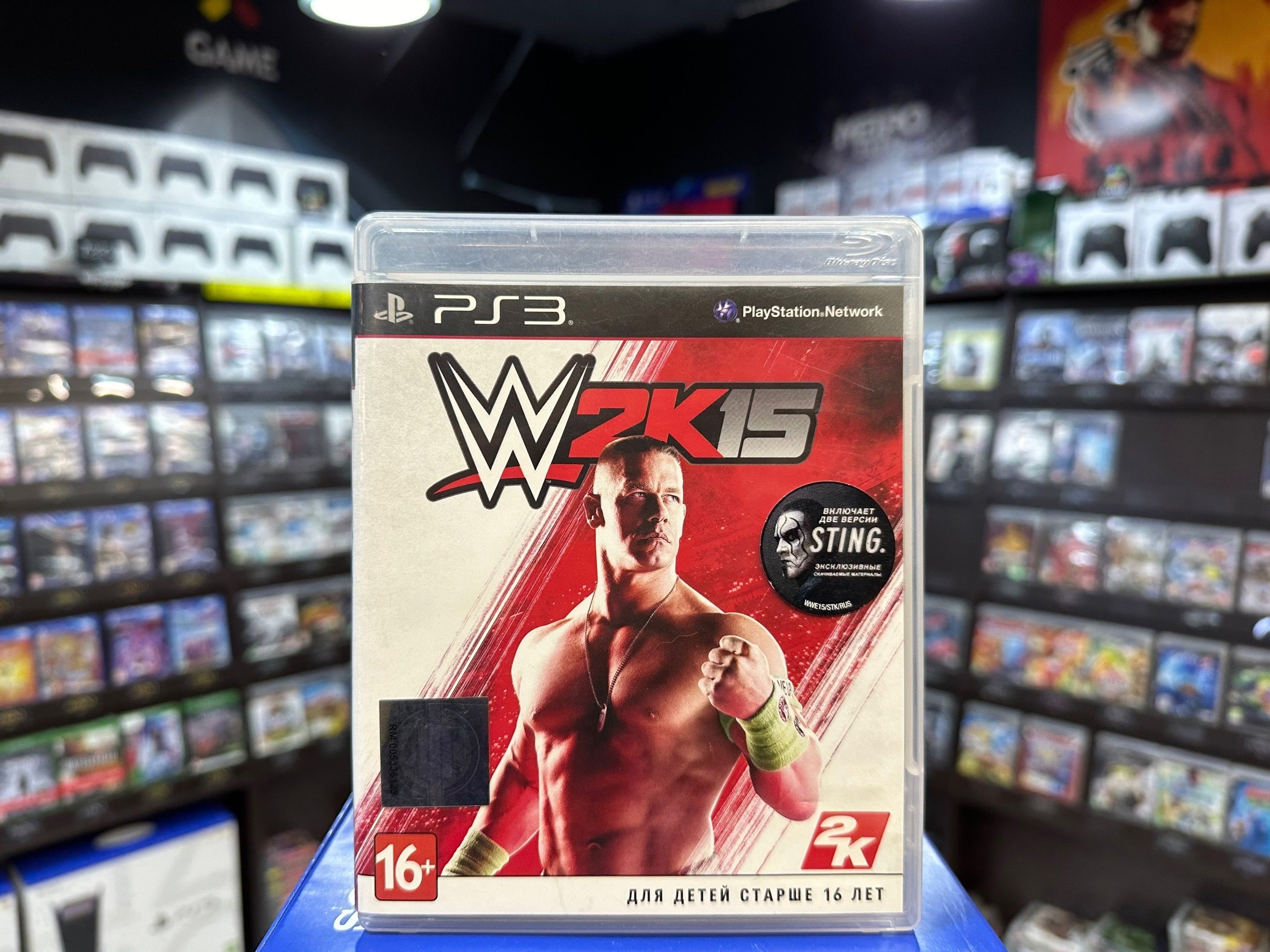 Игра WWE 2k15 PS3 (Box)