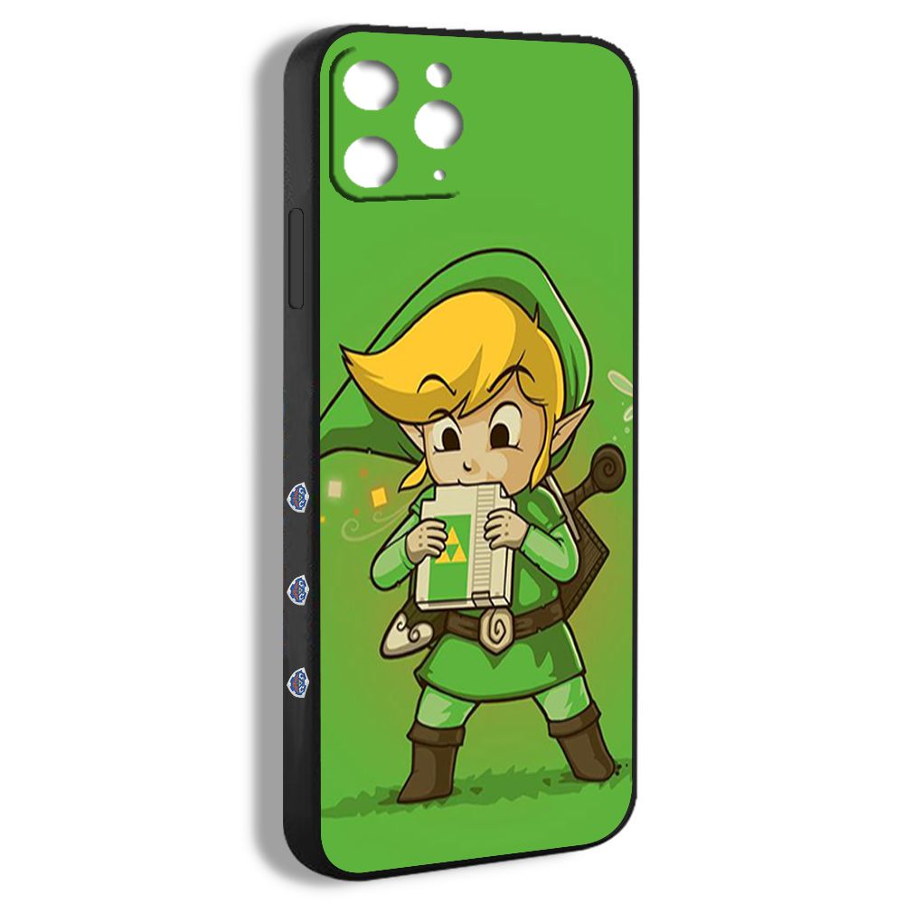 чехол для смартфона Подходит для iPhone 11 pro Zelda Линк Игры Японии милый  смешной рисунок QLQ02 - купить с доставкой по выгодным ценам в  интернет-магазине OZON (1270965922)