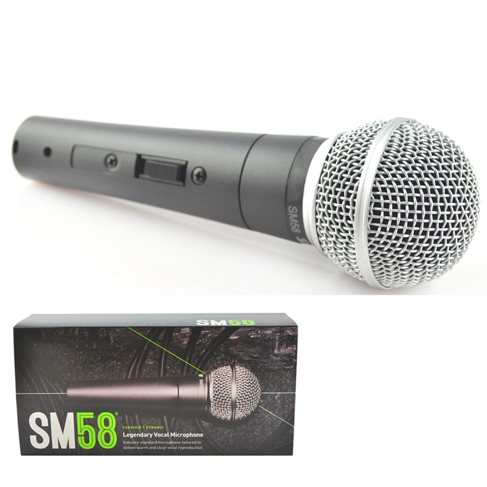 Shure Микрофон для живого вокала SM58S, черный