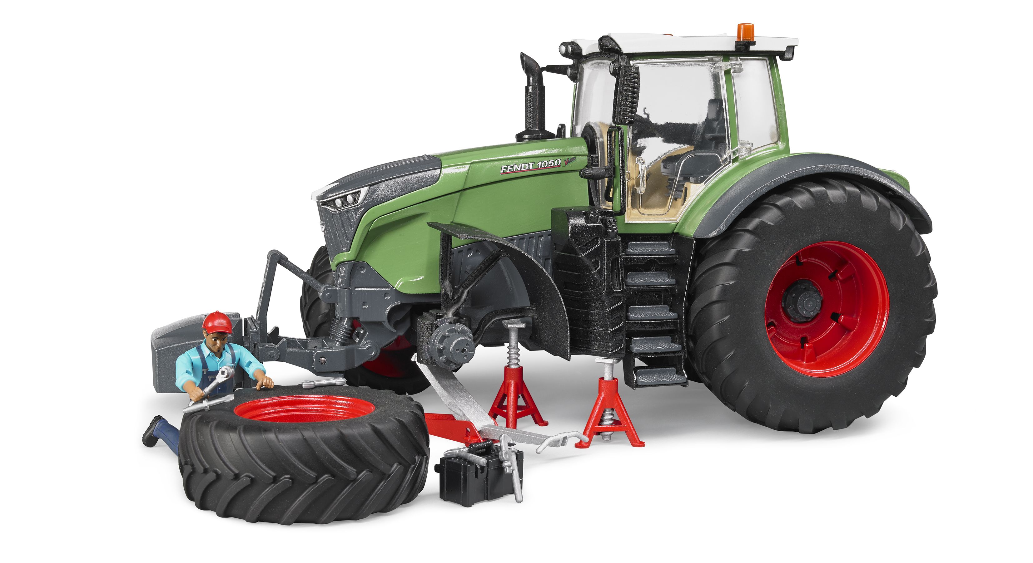 Трактор Bruder Fendt 1050 Vario, с фигуркой и аксессуарами , 04-041 -  купить с доставкой по выгодным ценам в интернет-магазине OZON (1290510377)