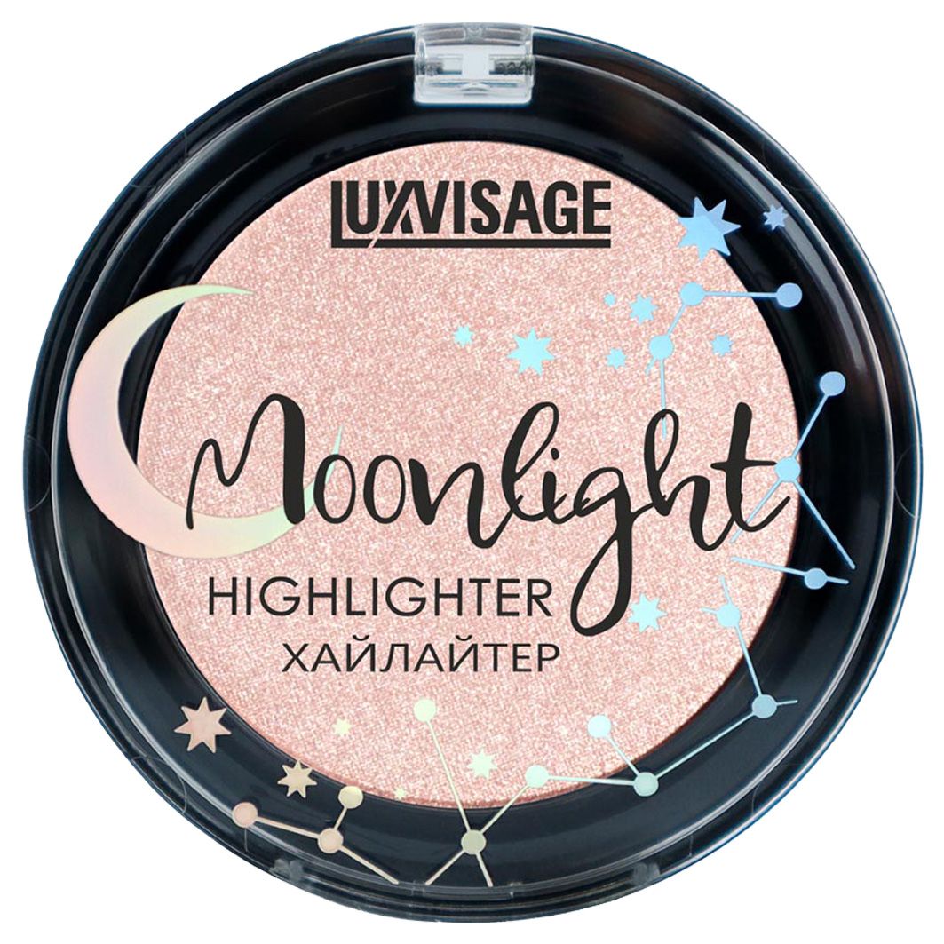 LuxVisage Хайлайтер Moonlight, тон 01 Rose Glow