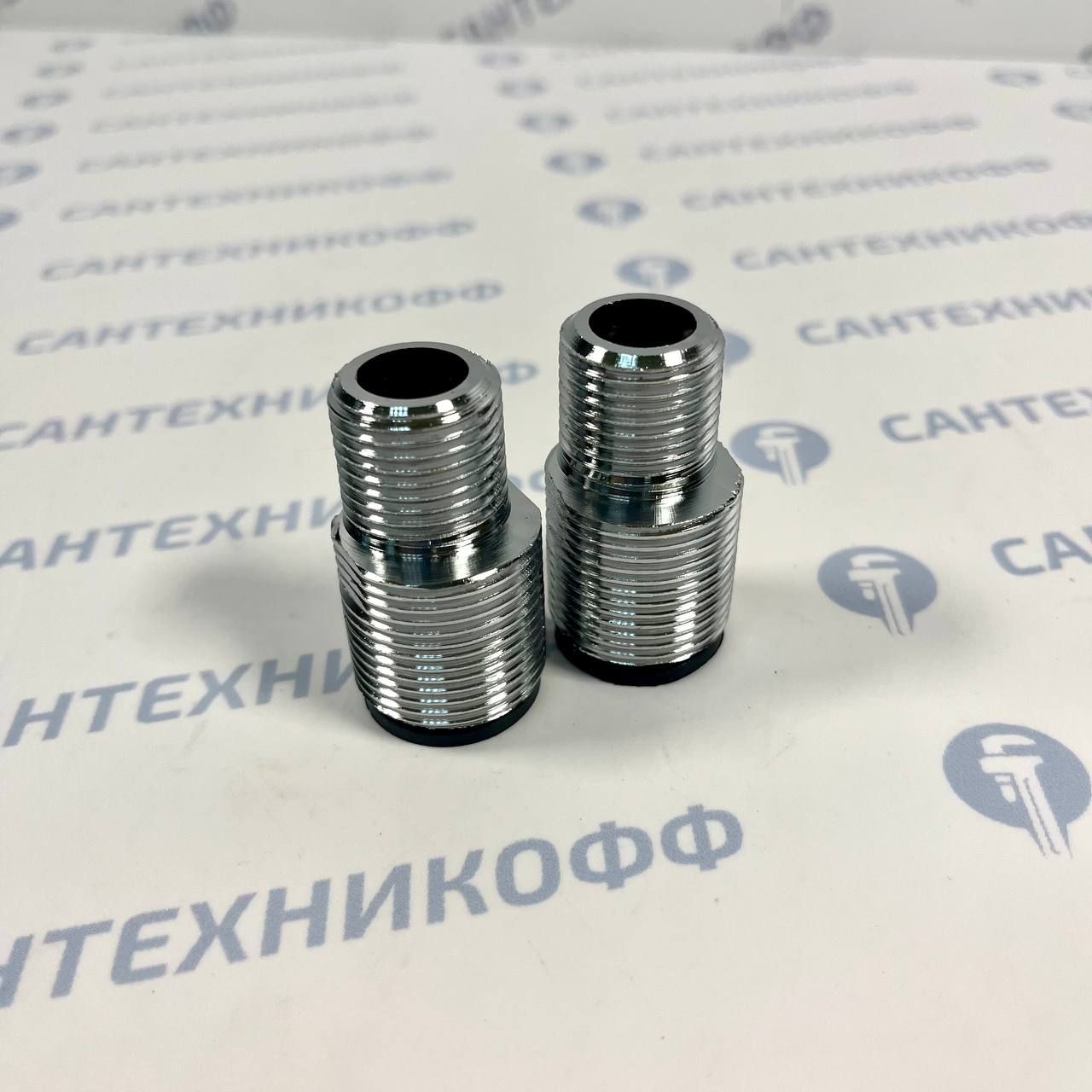 ЭксцентрикVIEIR1/2"х3/4"ННпрямой,никель,2штPV45