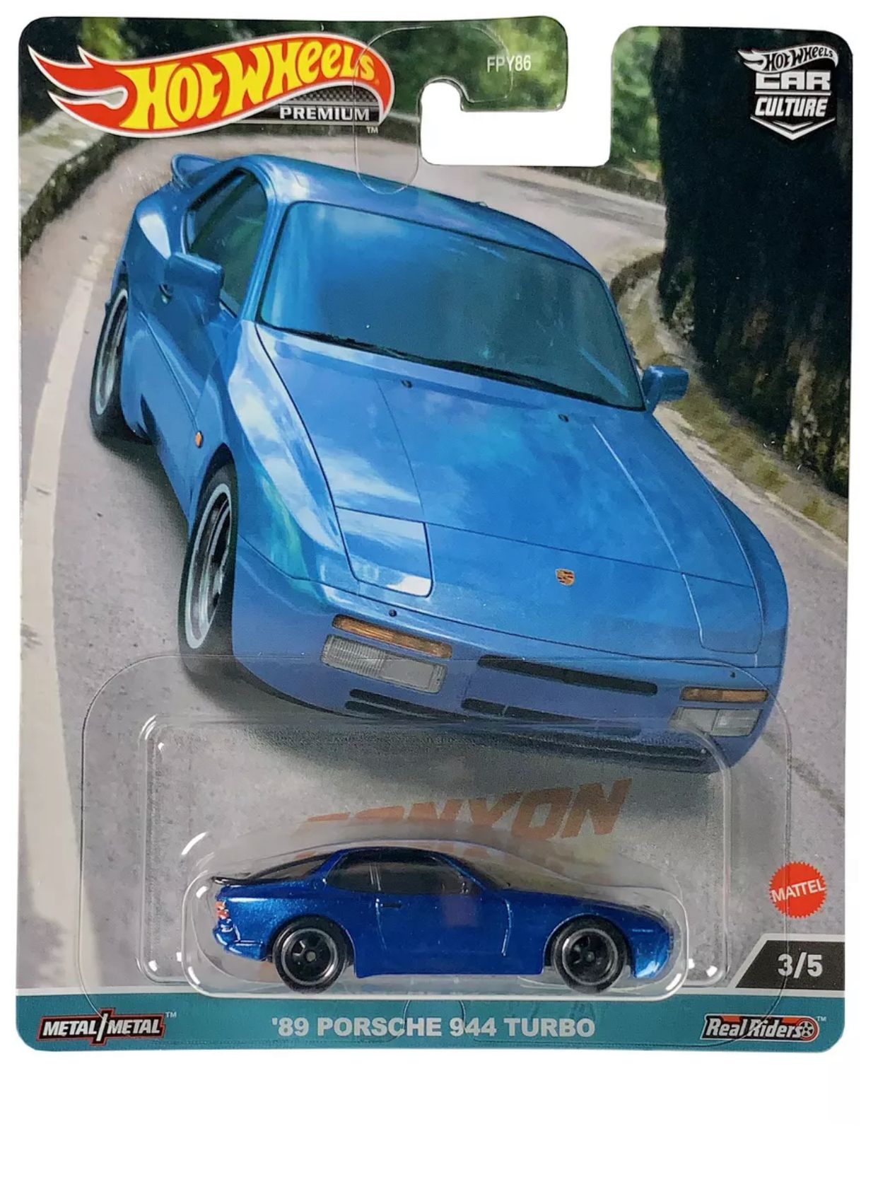 Машинка Hot Wheels Premium Car Culture 89 Porsche 944 Turbo / Хот Вилс  Премиум - купить с доставкой по выгодным ценам в интернет-магазине OZON  (1299672423)