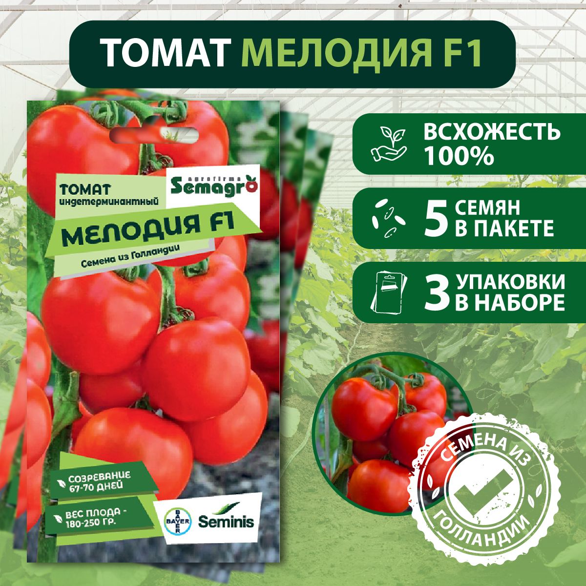 Томаты Seminis Цветы - купить по выгодным ценам в интернет-магазине OZON  (1317454886)