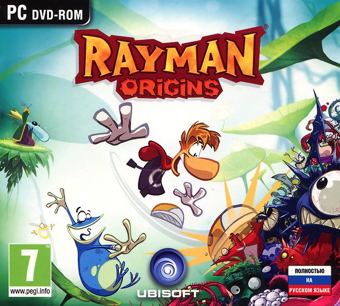 Игра RAYMAN Origins (Диск для КОМПЬЮТЕРА, PC Windows, Русская версия)