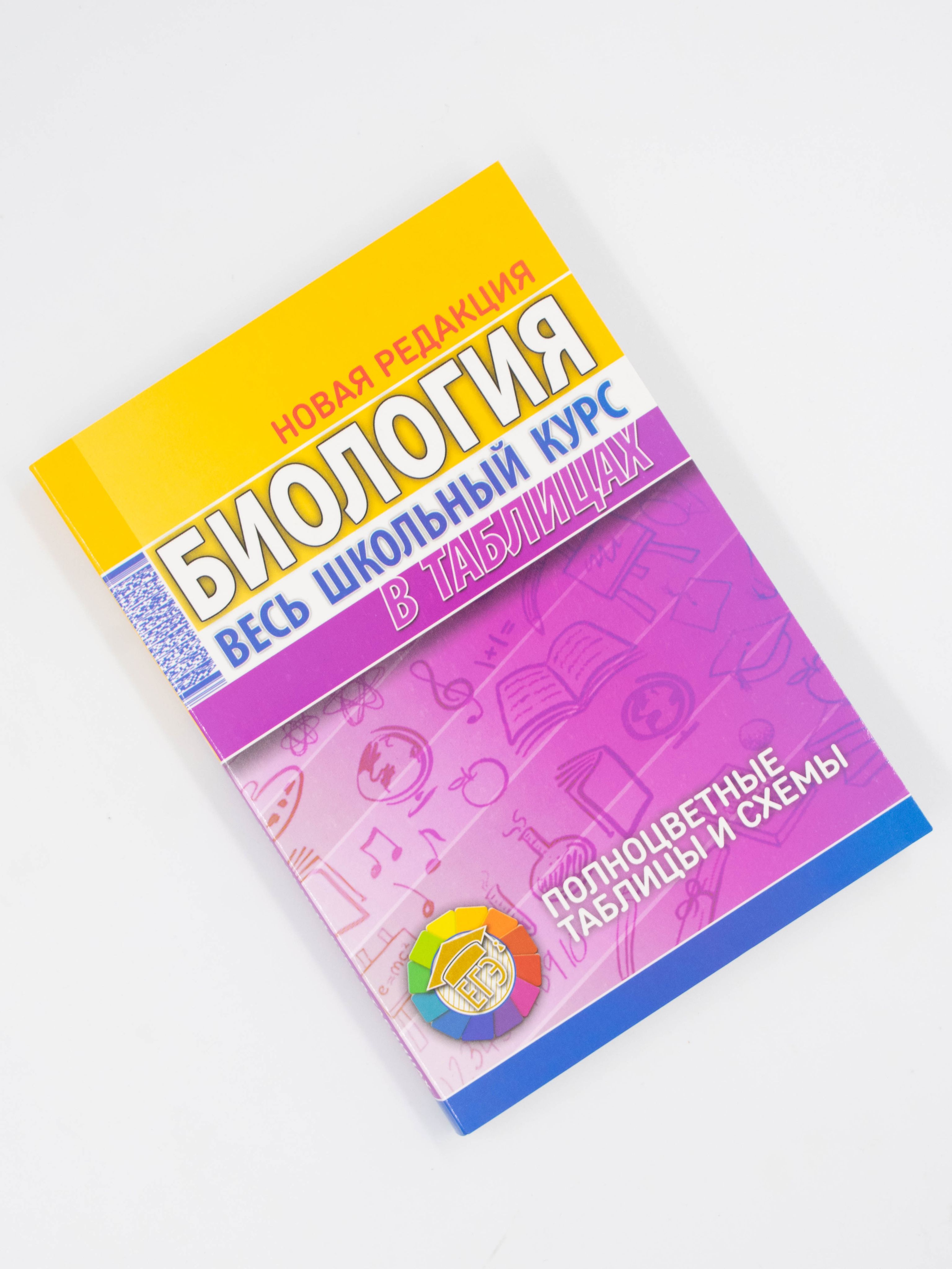 Биология. Школьный курс в таблицах 5-11 класс | Елкина Лариса Владимировна