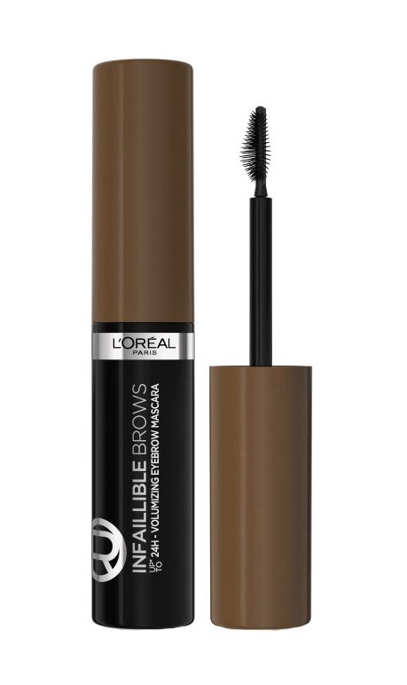 L'OREAL PARIS Оттеночная тушь для бровей Infaillible Brows Volumizing Mascara , 23 мл, 108 Dark Brunette