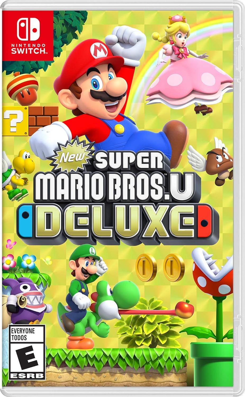 Игра New Super Mario Bros. U Deluxe (Nintendo Switch, Русская версия)  купить по низкой цене с доставкой в интернет-магазине OZON (243097420)