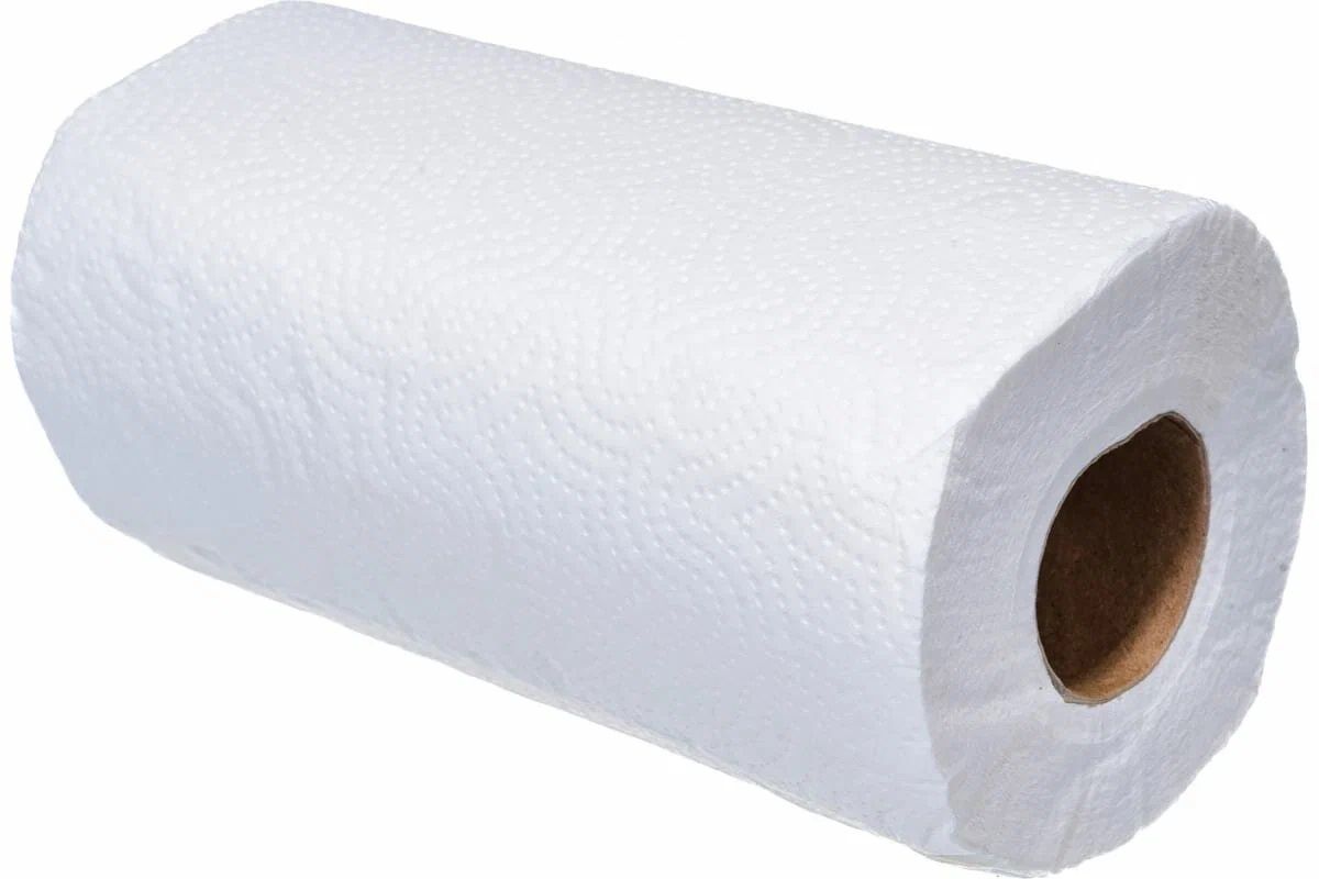 Полотенца бумажные бытовые. Бумага туалетная бытовая, спайка 4 шт., 2-х слойная (4х15 м),белая,.