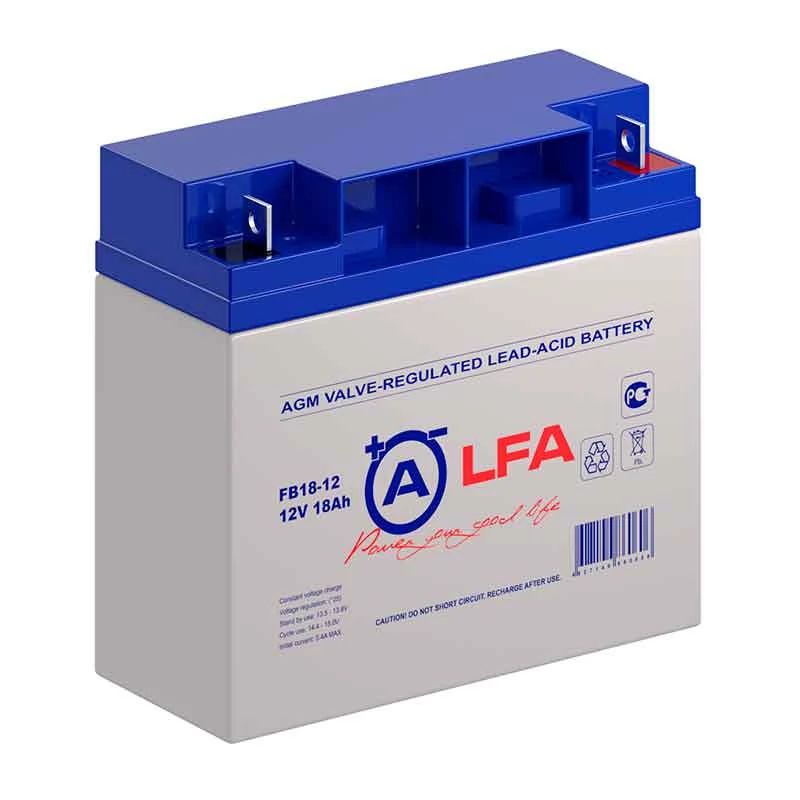 Fb battery. Аккумулятор Alfa fb 18-12 (12в 18 Ач/12v 18 Ah). АКБ на альфу 110. Аккумуляторная батарея Alfa 12 - 2,3.