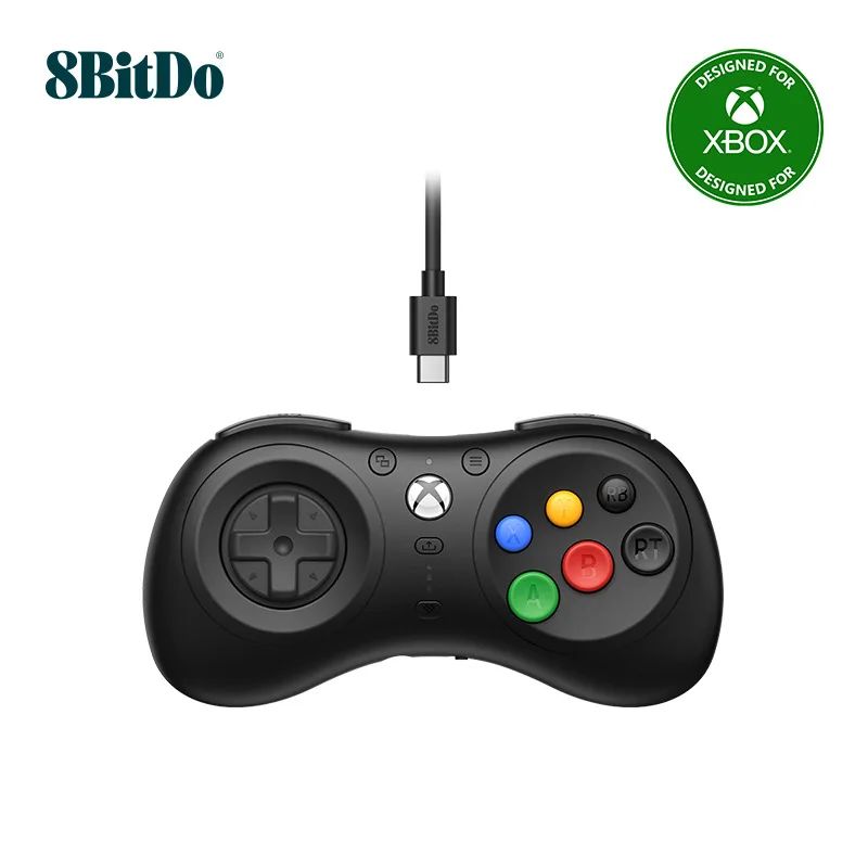 8BitDoГеймпадM30-Xbox,Проводной,черный