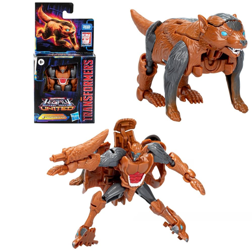 Трансформеры Hasbro Игрушка Legacy United Core Class Beast Wars II Universe  Tasmania Kid 3.5-inch (8.9 cm) F8518 - купить с доставкой по выгодным ценам  в интернет-магазине OZON (1555175911)