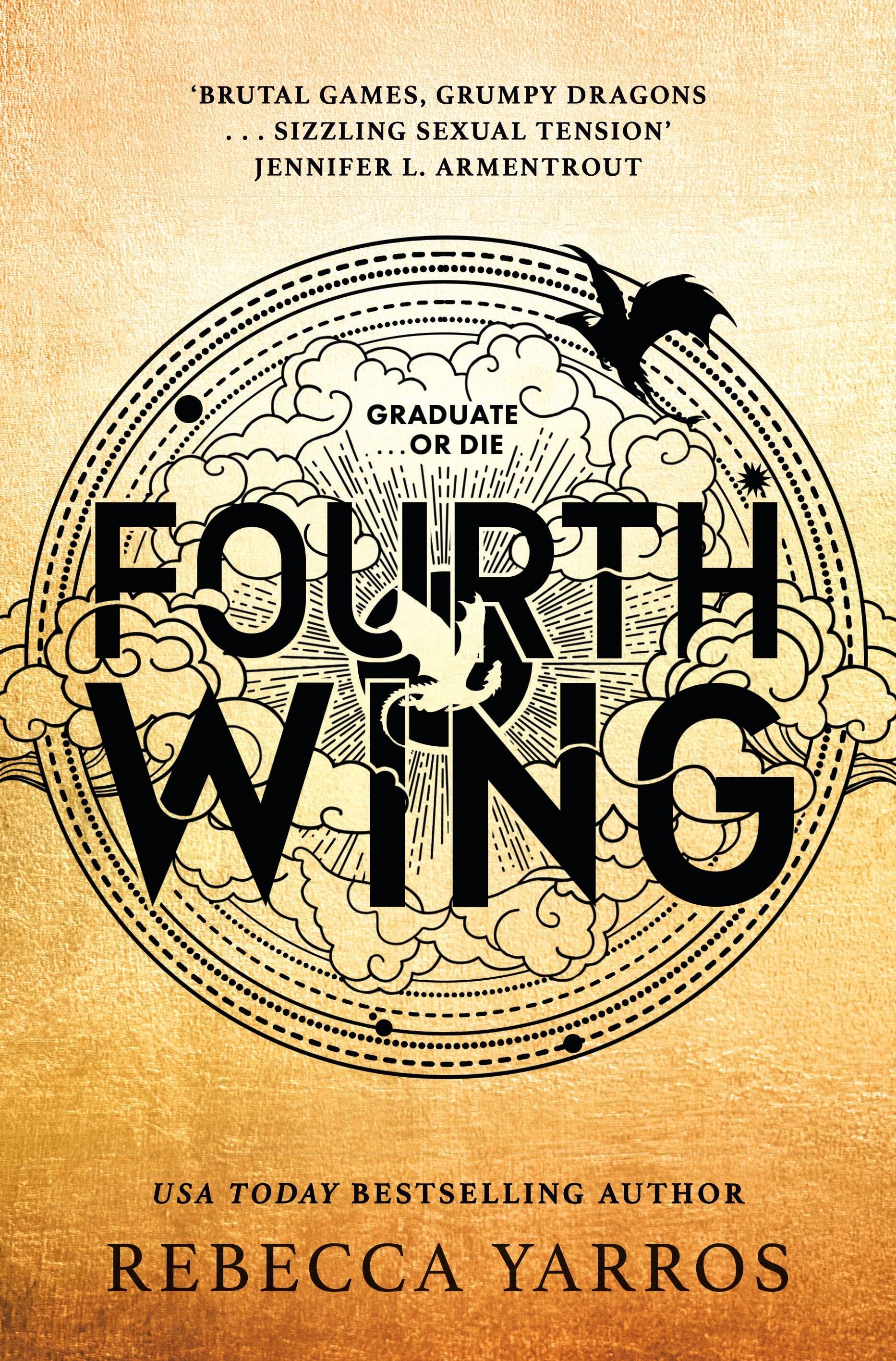 Fourth Wing (Rebecca Yarros) Четвертое крыло (Ребекка Яррос) /Книги на  английском языке