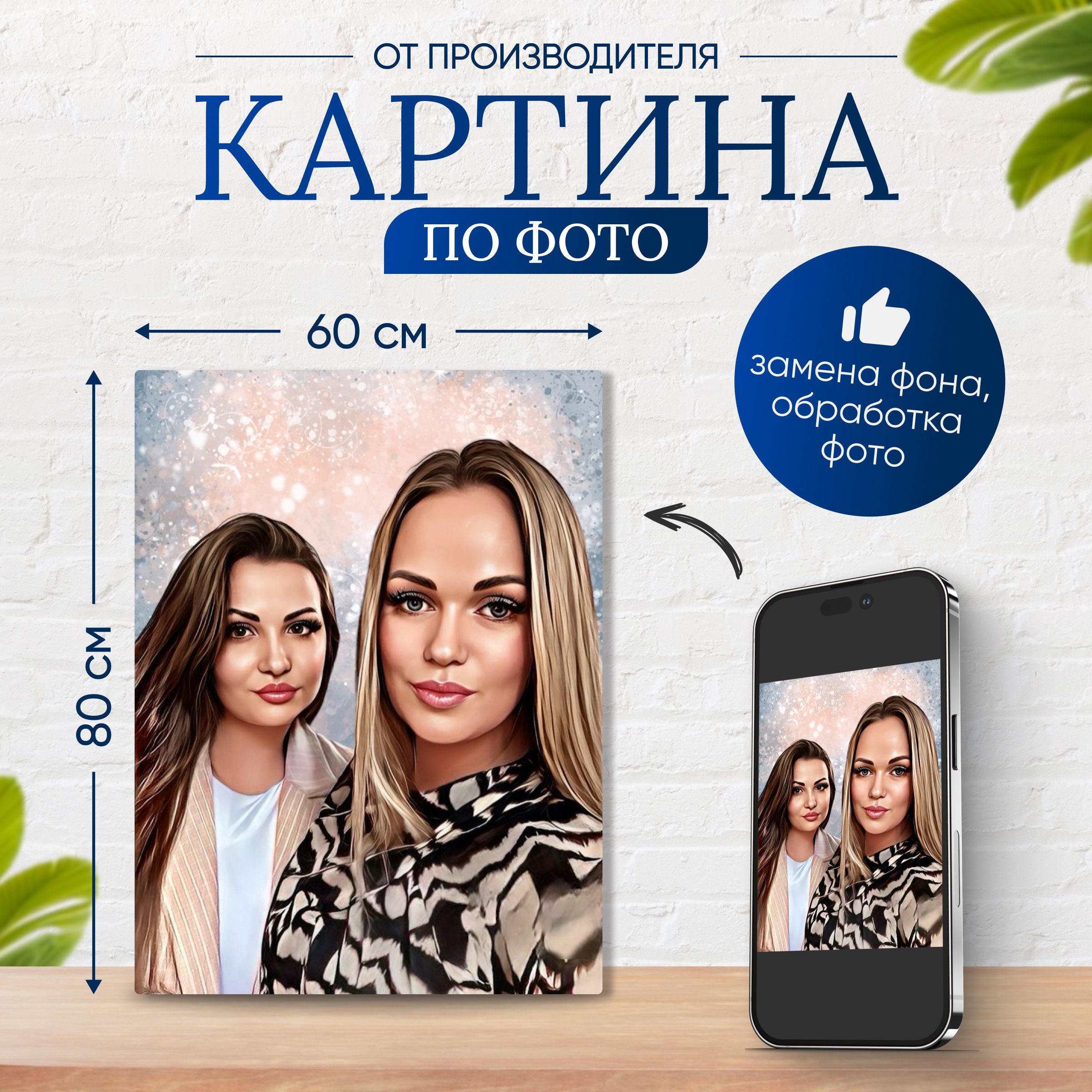 Печать на холсте, картины из фотографии, репродукции на заказ