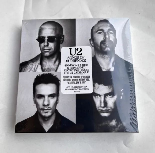 CD Music/Ирландский рок Evergreen U2 Songs Of Surrender 4CD